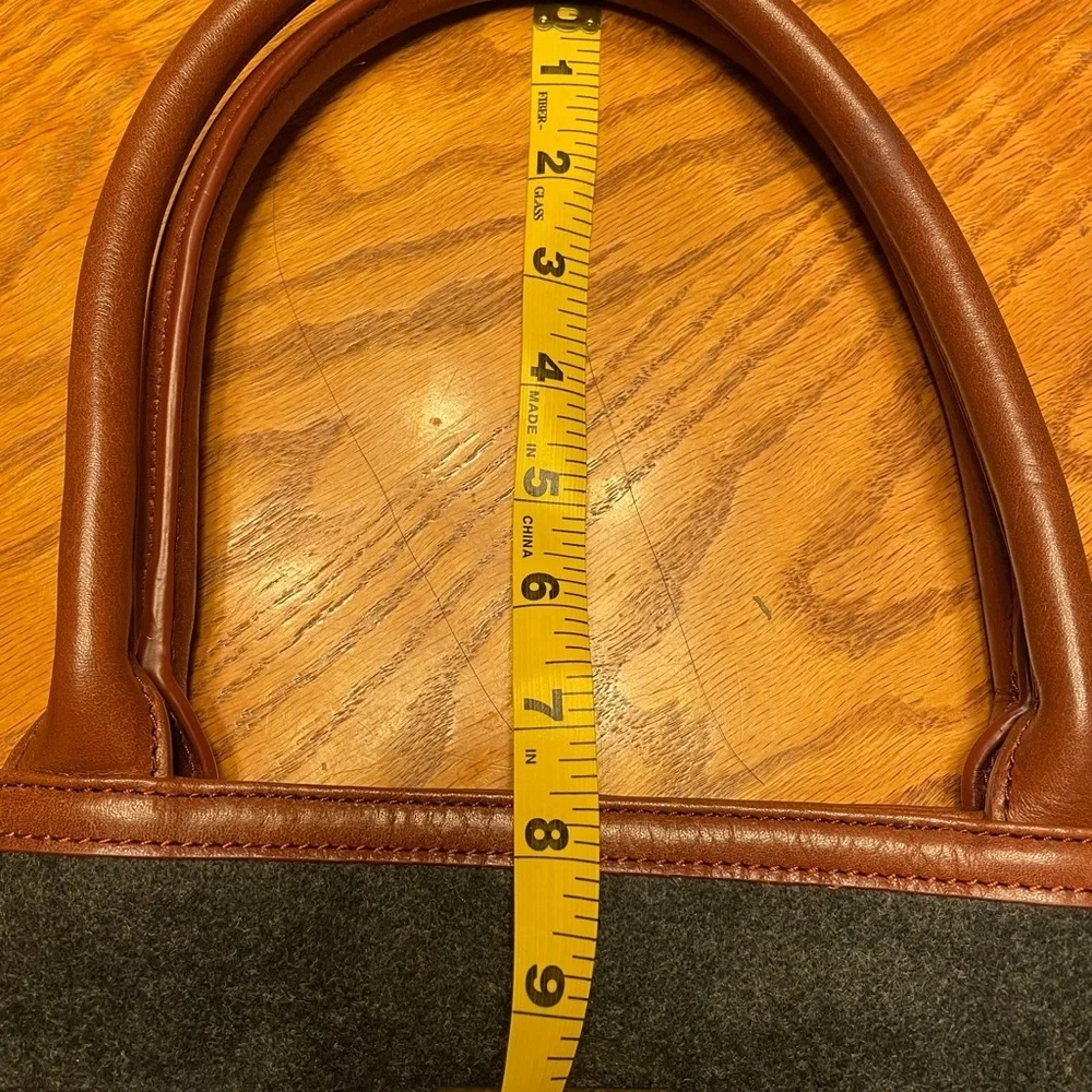 Authentic Flannel Tory Burch Shoulder Tote